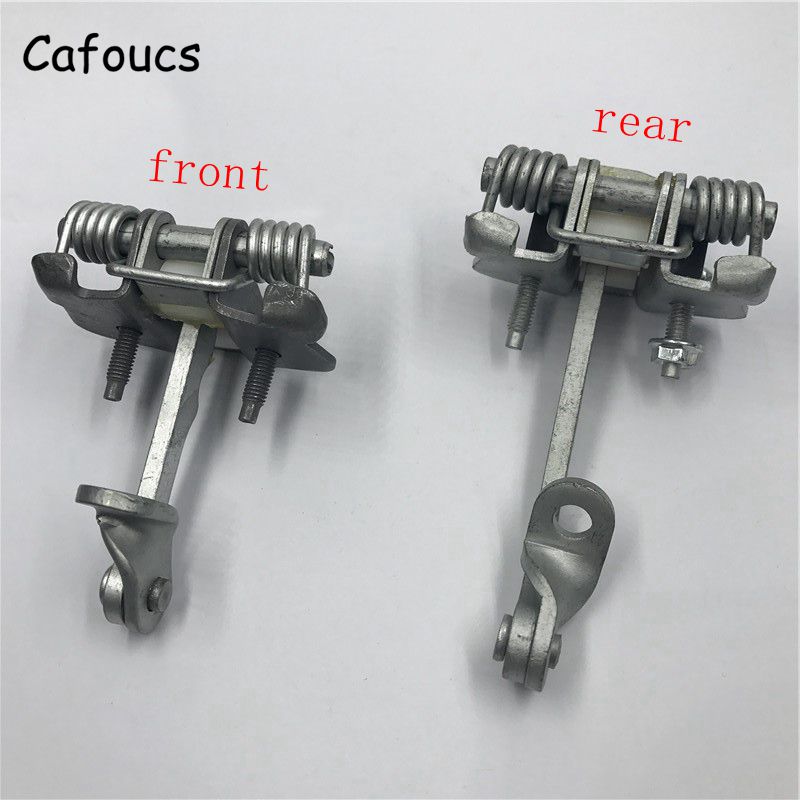 Cafoucs-limitador de Tope de puerta delantero y trasero para coche, bisagra de correa de control para Peugeot 206 207 y Citroen C2, piezas