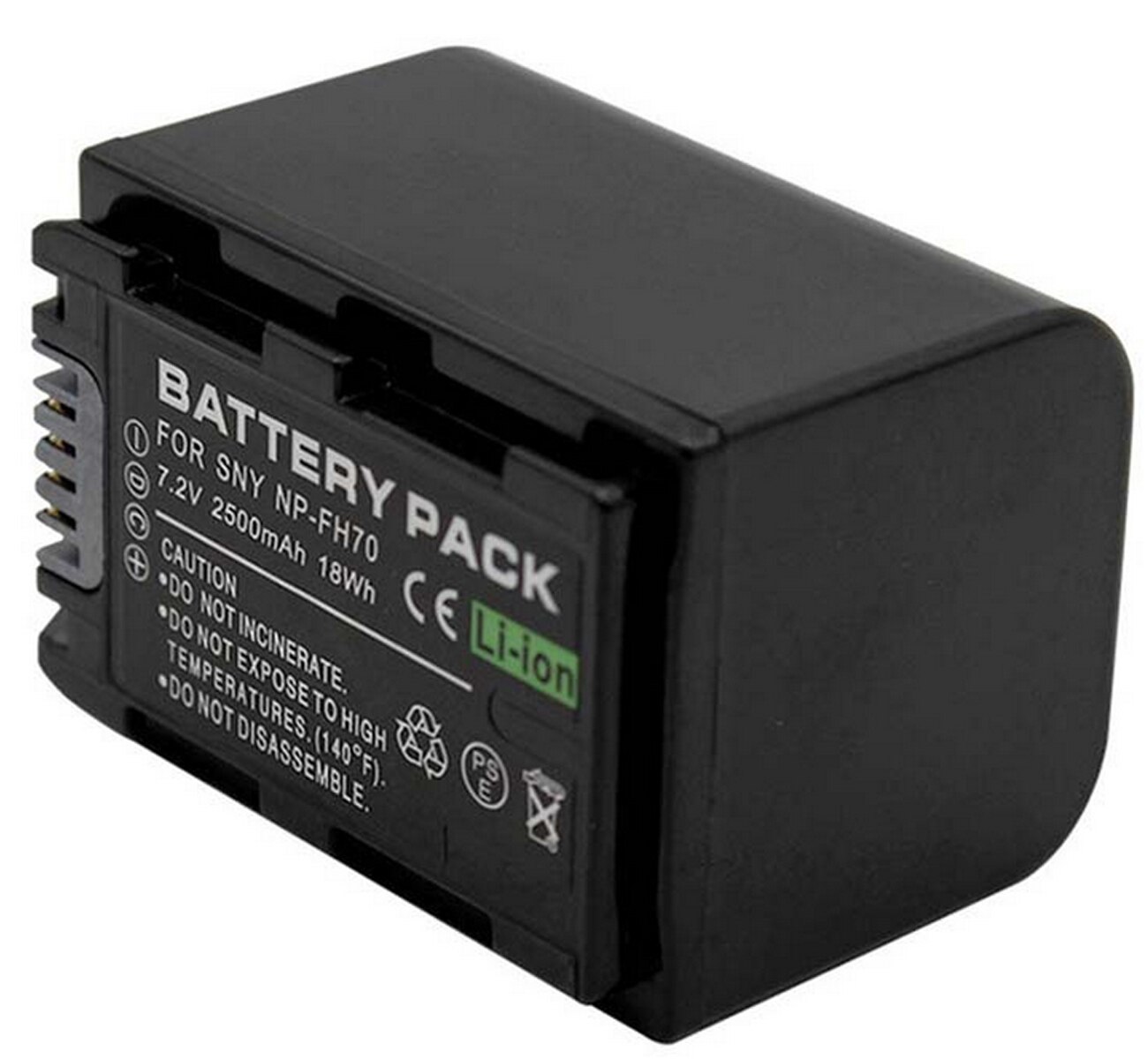 Batterij Pack voor Sony DCR-DVD108, DVD308, DCR-DVD408, DVD508, DCR-DVD608, DCR-DVD708, DCR-DVD808, DCR-DVD908 Handycam Camcorder