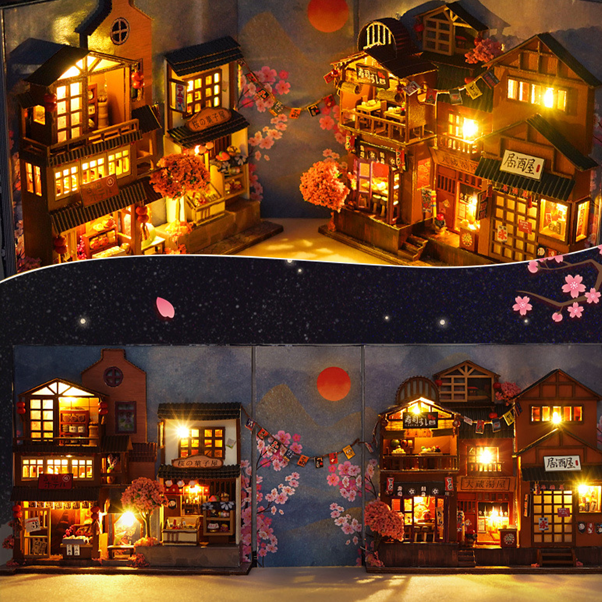 DIY Book Nook Kit Plank Insert Miniatuur Alley House Boekenplank Kamer Poppenhuis Boekensteun 3D Houten Puzzel Ambachtelijke Woondecoratie
