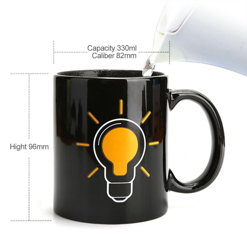 And Practical Household Items Thermochromic Bulb Ceramic Mug Household Products