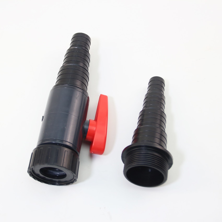 SUNSUN aquarium fittings hose fittings multi-diameter two-way flow control valve for 20mm/25mm/32mm/38mm hoses