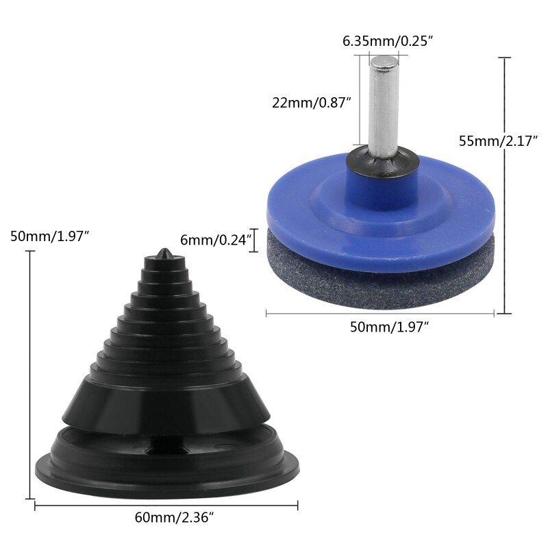 Lawn Mower Blade Sharpener Drill Attachment for Power and Hand Drill Mower Blade Sharpener Lawnmower Blade Sharpener