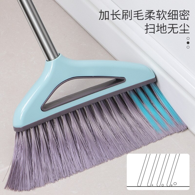 Sweep dustpan set household broom single broom combination broom cleaning bucket two-piece plastic wool broom