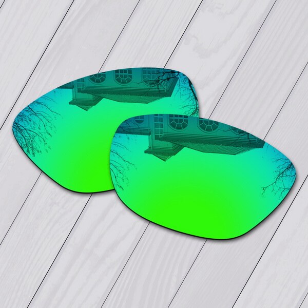 E.o.s Gepolariseerde Verbeterde Vervanging Lenzen Voor Oakley Jupiter Zonnebril-Meerdere Keuze: Emerald Green
