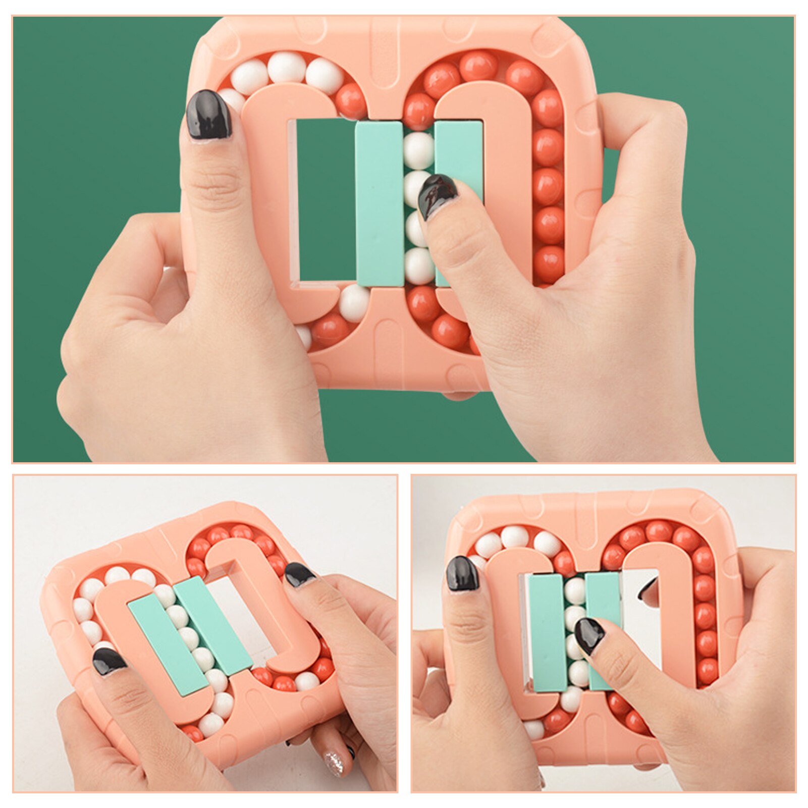 Roterende Magic Bean Vingertop Speelgoed Stress Relief Kinderen Educatief Speelgoed Voor Kinderen