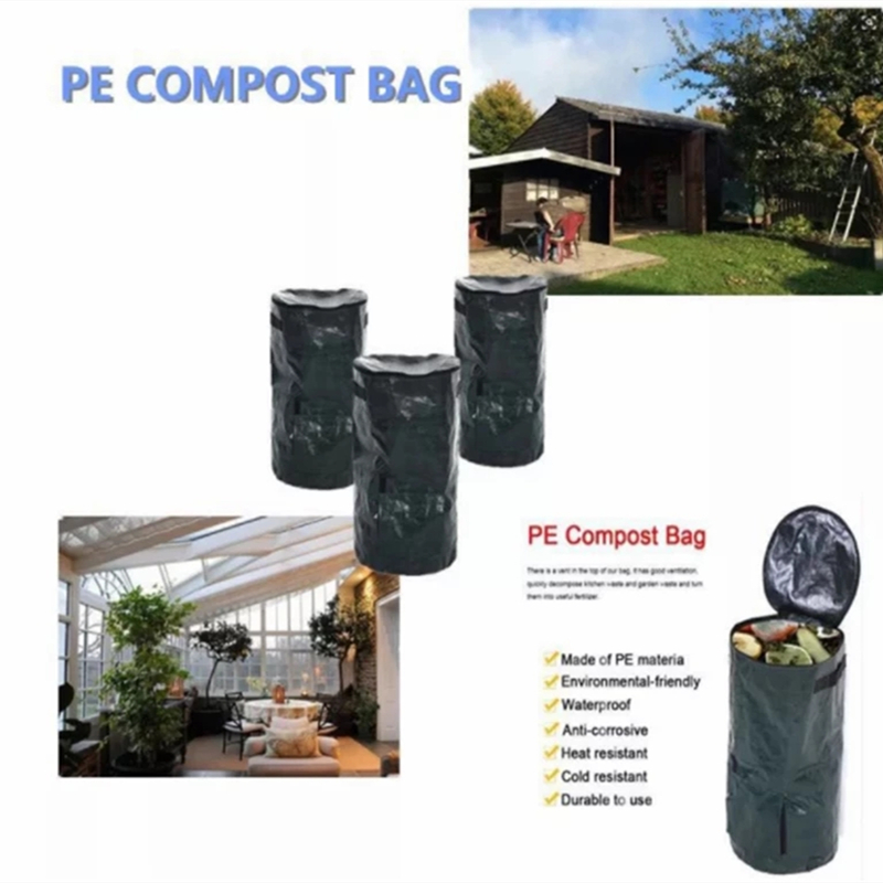 Organic Compost Bag Fruit Trash Can Kitchen Waste Fermentation Waste Collector Storage Disposal Composting Machine Garden Holder