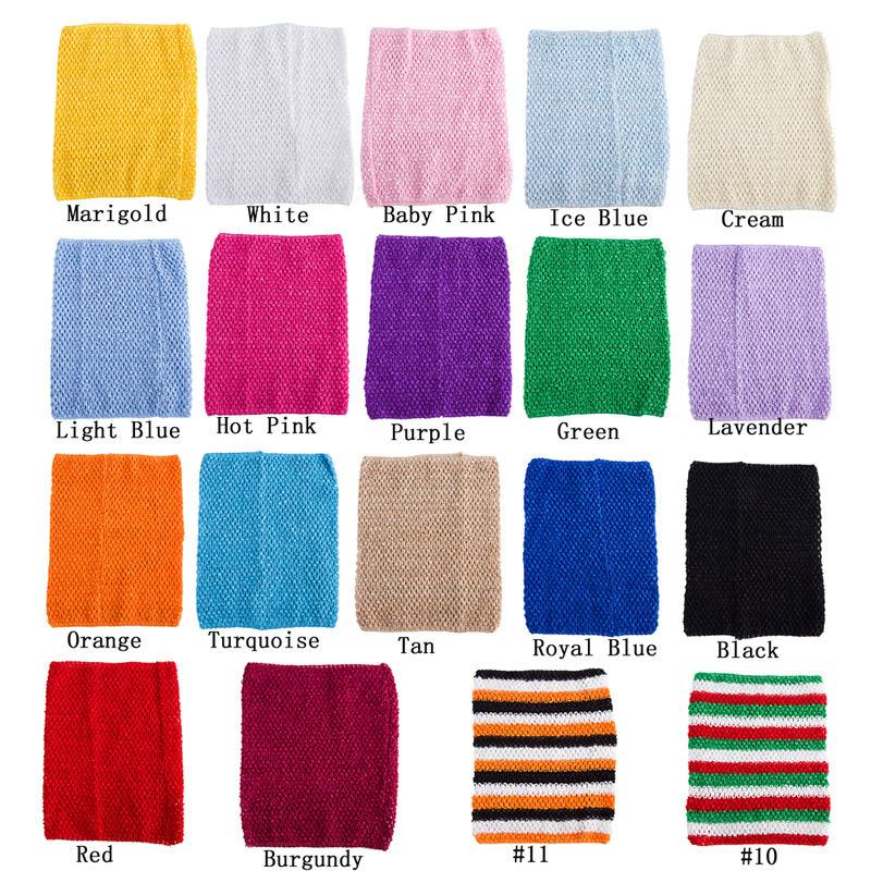 10x12 polegada de crochê tutu tutu tutu tubo superior bandas tamanho grande crochê bandana meninas pettiskirt tutu topos 10 pces por lote