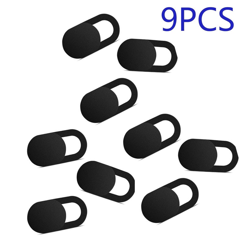 3 Cache-webcam Ultra-fins - Protection Vie Privée Pour PC, Smartphone, Tablette - Adhésif Fort Sans Trace