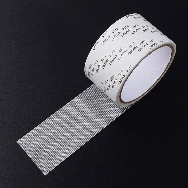 Scherm Reparatie Tape Venster Deur Waterdichte Patch Zelfklevende Super Fix Anti-Insect Deur Klamboe Mesh Gebroken gaten Reparatie: white