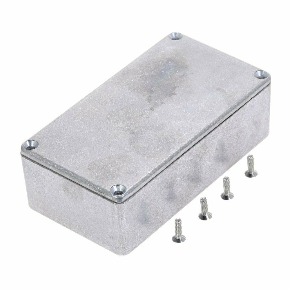 Pedal de efectos estilo 125B, caja de aluminio, caja de estoma, 122x66x39,5mm, para instrumento de guitarra