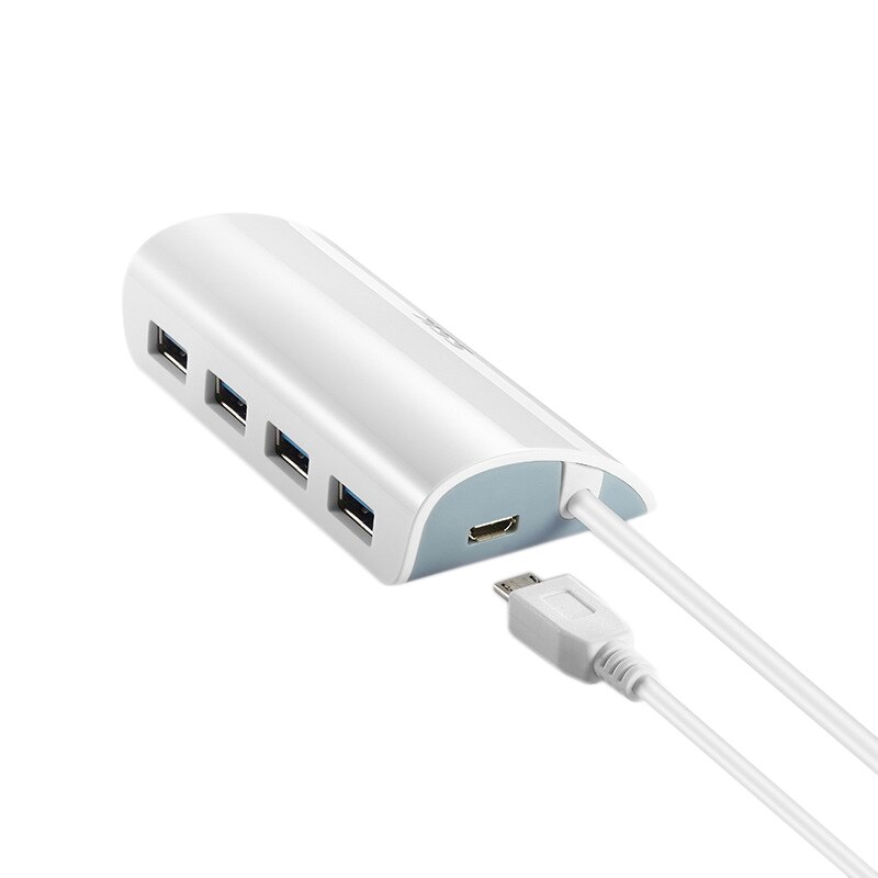Ssk Een Voor Vier USB3.0 Hub Multi-Functie Met Voeding Ondersteuning Systeem: windows 98/Me/2000/Xp/Vsta/8 Mac OS10.9 Of Hoger