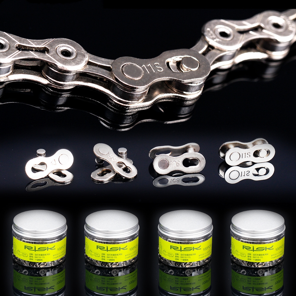 5 Pairs Bike Chain Quick Link Mountain Fiets Ketting Ontbrekende Quick Connector Aansluiten Master Link Voor 6 7 8 9 10 Speed