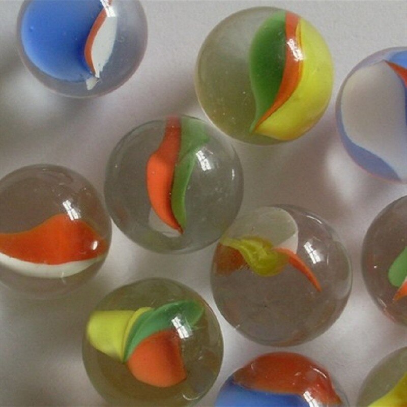 20 piezas de bolas de cristal de 25mm para decoración del hogar, máquina de Pinball, canicas transparentes, dijes, jarrón, juguetes de acuario para niños, adultos
