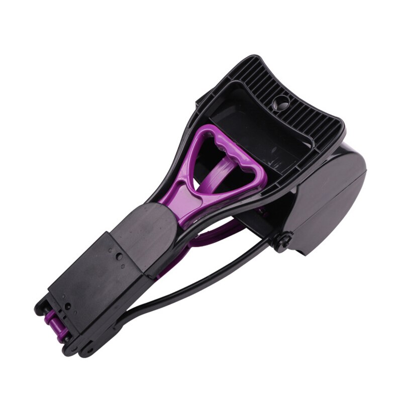 Schop Reiniging Pick Up Dier Uitwerpselen Picker Lichtgewicht En Handig Handvat Zaagtand Edge Schoonmaak Tool Voor Honden Buiten: Purple