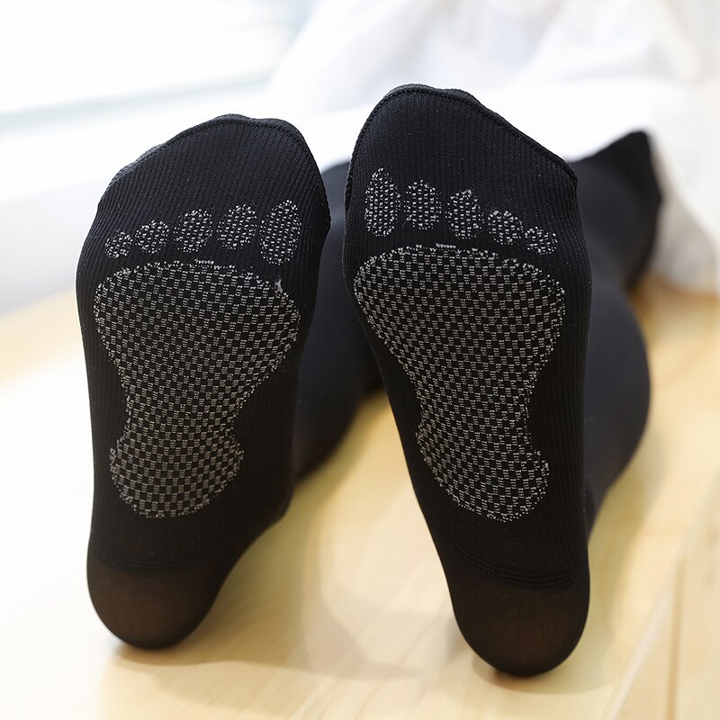 Nicht-Unterhose freundlicher eis seide maske tanzen socken spezielle frühjahr und herbst dünne strumpfhosen mädchen sommer tanz Gamaschen weiß strümpfe: Schwarz / L