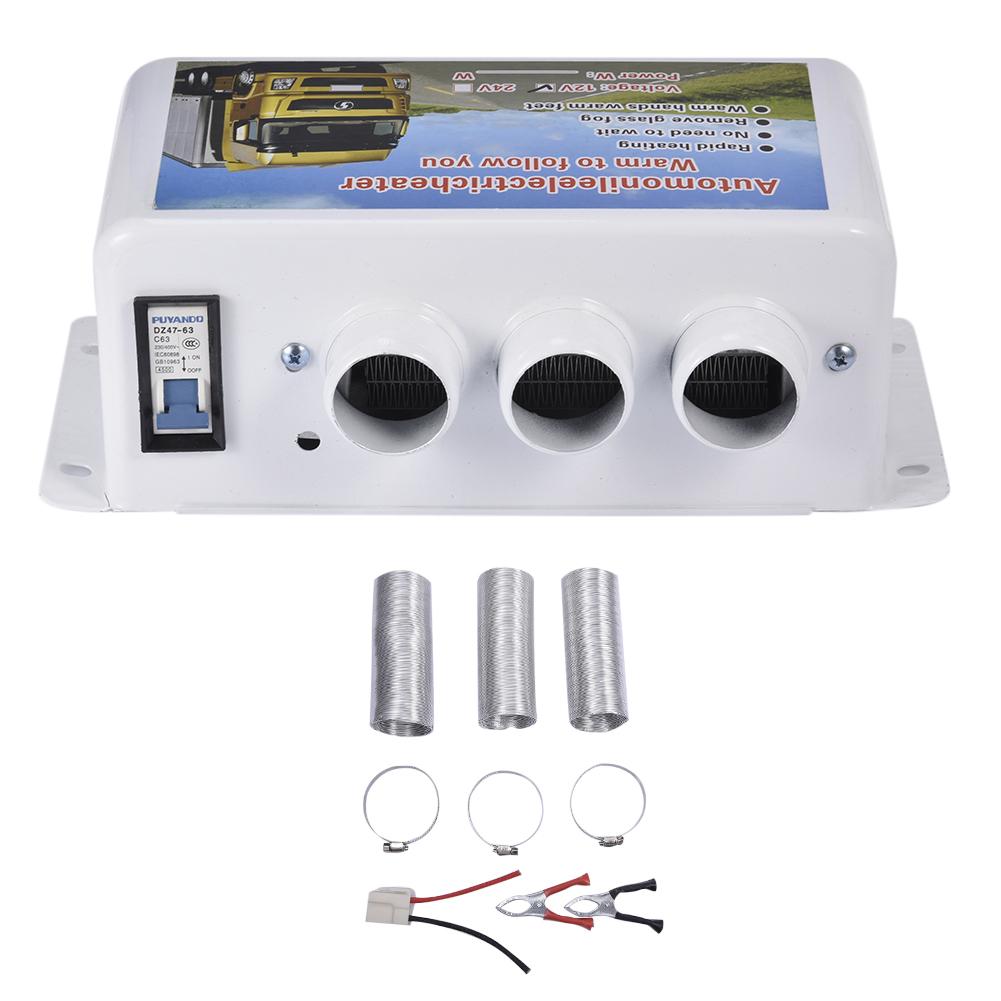 12V/24V 500W-1000W Portable Car Heater Mute Fast Heating Fan Cooling Fan Windscreen Defrosts Defogger Auto Car Heater: 12V