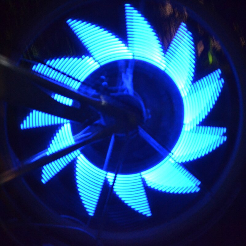 32 LED Color Bike Lamp Waterproof USB Rechargeable Bicycle Wheel Signal Tire Cycling Spoke Light Cool Bike Accessories