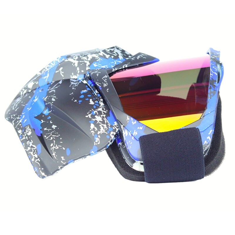 Fahrrad Brille Outdoor-Sport Abnehmbare Schutzbrille Motorrad Reiten Ski Brille Sport Zubehör