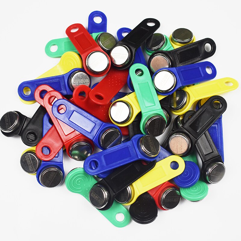 10pcs/Lot Rewritable RFID Touch Memory Key RW1990 IButton for Copy Card Sauna Dallas Keys Cards
