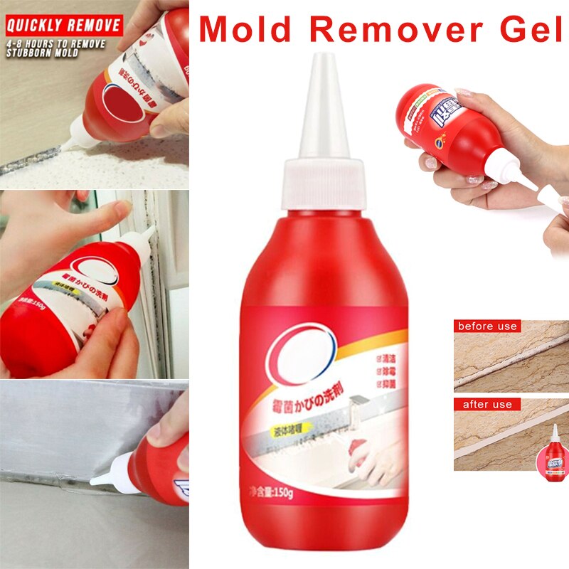 Mold Remover Gel Kalefateren Gel Anti-geur Voor Thuis Keuken Badkamer Wandtegels Hout Xkw: Default Title