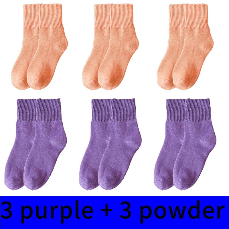 6Pairs Winter Wamer Women Thicken Thermal Wool Cashmere Snow Socks Seamless Terry Boots Floor Sleeping Socks for Mens: NZ11-3fense-3zise