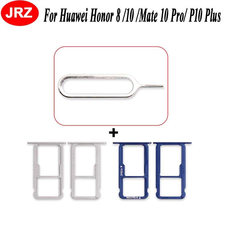 For Huawei honor 10 honor8 mate 10 Pro P10 plus Nano SIM Card SIM Tray+Micro SD Card Holder Adapter +Take Sim Card Eject Tool