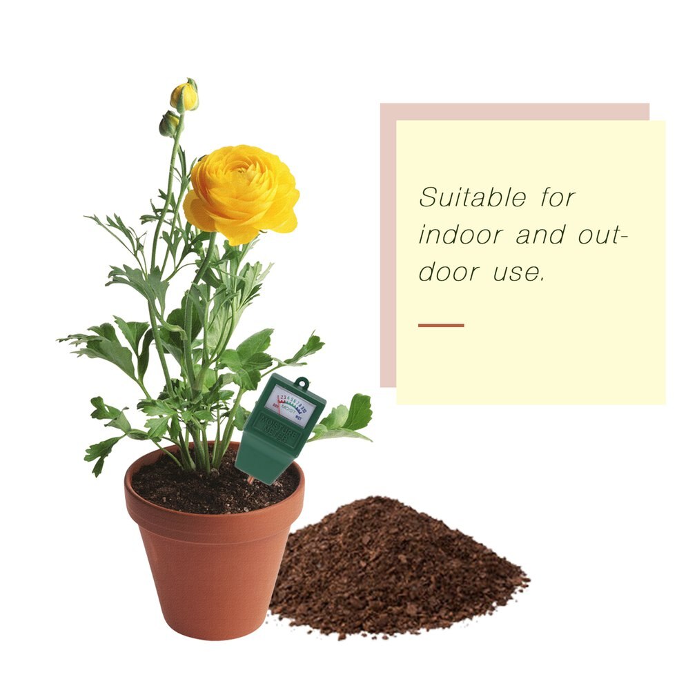 Garden Plant Soil Moisture Meter Hydroponics Analyzer Meter Moisture PH Measurement Tool For Indoor Outdoor Garden Plants