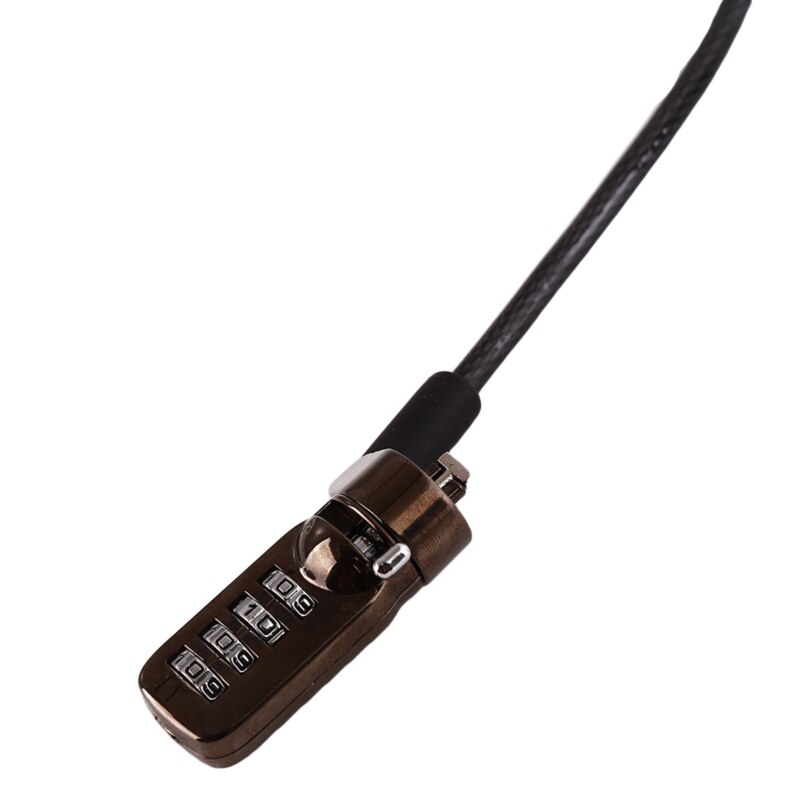 Laptop Lock Anti Diefstal Sleutel Computer Notebook Reizen 4 Digit Beveiliging Kabel Chain Box Lock Links Pull 5.5*2Cm 1Pc