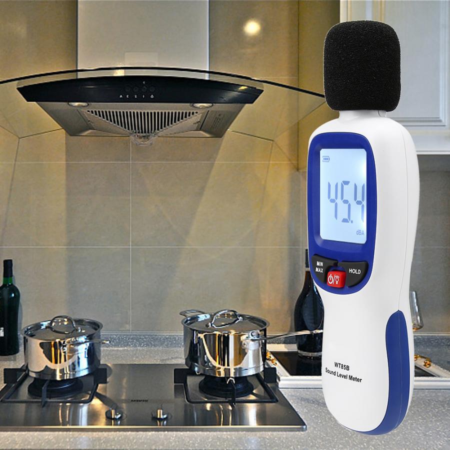 Noise Tester Sound Level Meter Handheld Mini Digital Sound Level Meter Noise Decibel Meter Sound Tester Monitor