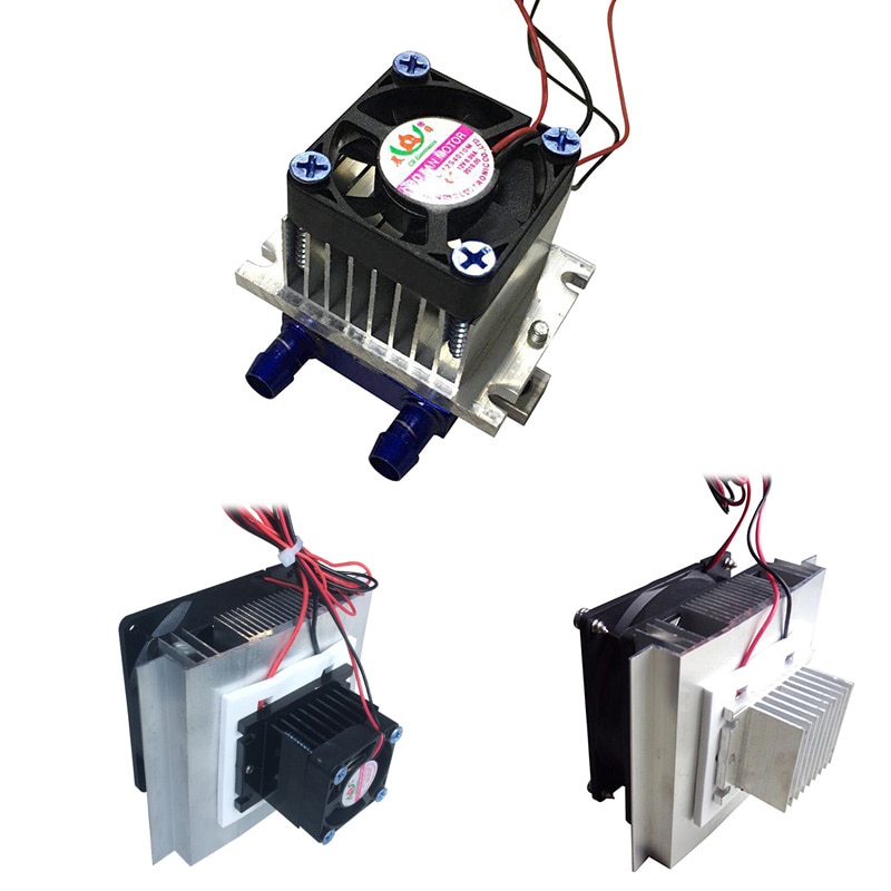 1pc Thermoelectric Peltier Refrigeration Cooler DC 12V Semiconductor Air Conditioner Cooling System DIY Kit