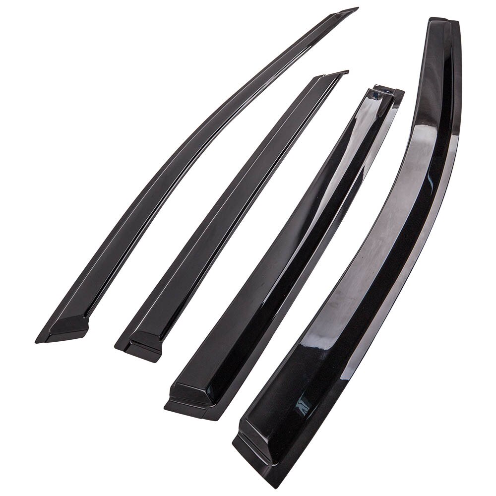 Smoke Tinted Window Visor Shade Vent Wind Rain Deflector for Honda CRV 2007