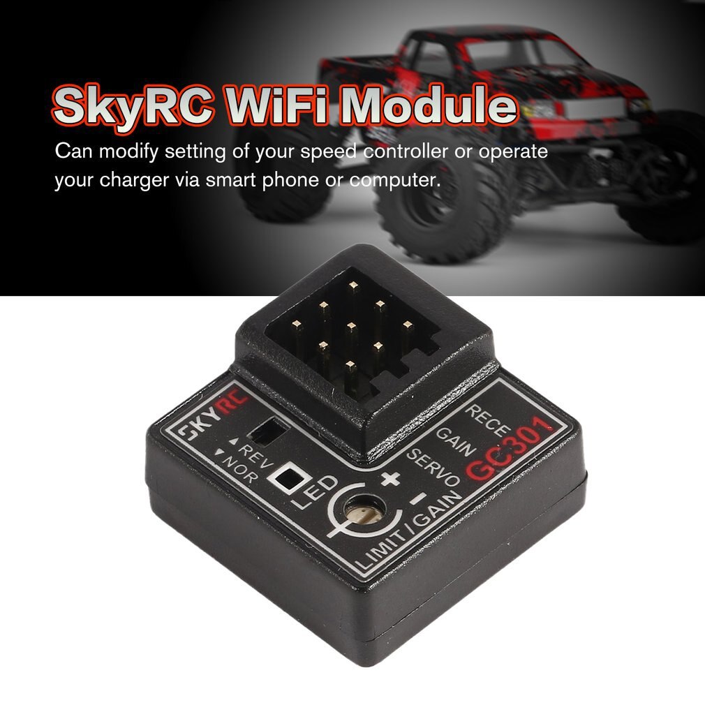 SKYRC GC301 Mini Gyro Gyroscope for RC Car Drift Racing Car Steering Output Integrated Compact Light-weight