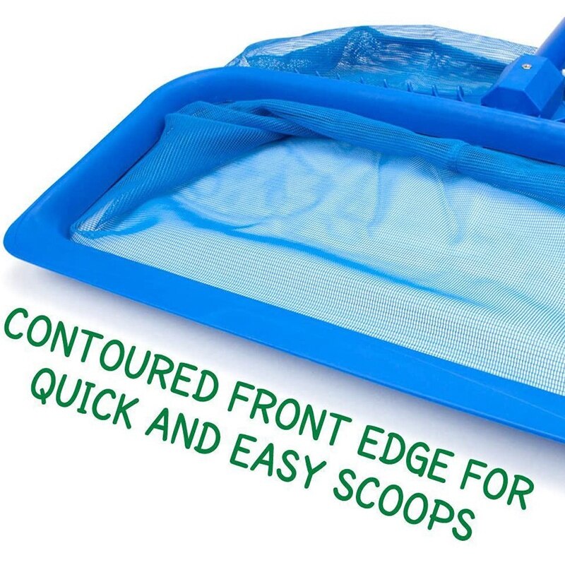2Pcs Swimming Pool Deep Water Leaf Net Swimming Pool Cleaning Net Fishing Net Cleaning Swimming Pool Tool