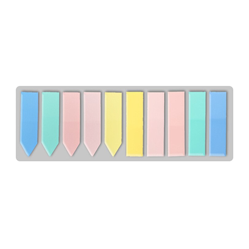 Convenient Wall Sticker Memo Self Adhesive Memo Pad Sticky Notes Bookmark Marker Memo Sticker Paper Household Mark: 13