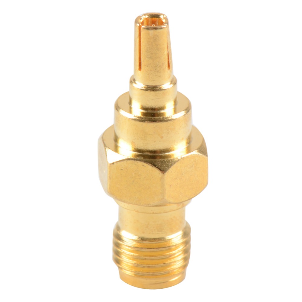 4G antenne Stecker Sma-buchse RF antenne stecker CRC9 Stecker Zu 2 stücke Gerade Gold Durcheinander Überzug