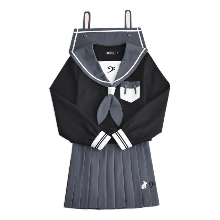 School Uniforms Girls JK Uniform Shirts Skirts Suit Student High School Japanese Preppy Sailor Suit jkx111