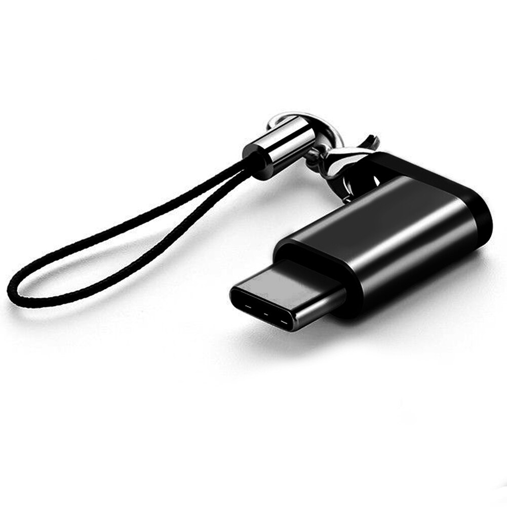 Gegevensoverdracht USB-C Naar Micro Usb Converter Adapter Type C Met Sleutelhanger Mini Connector Fast Charger