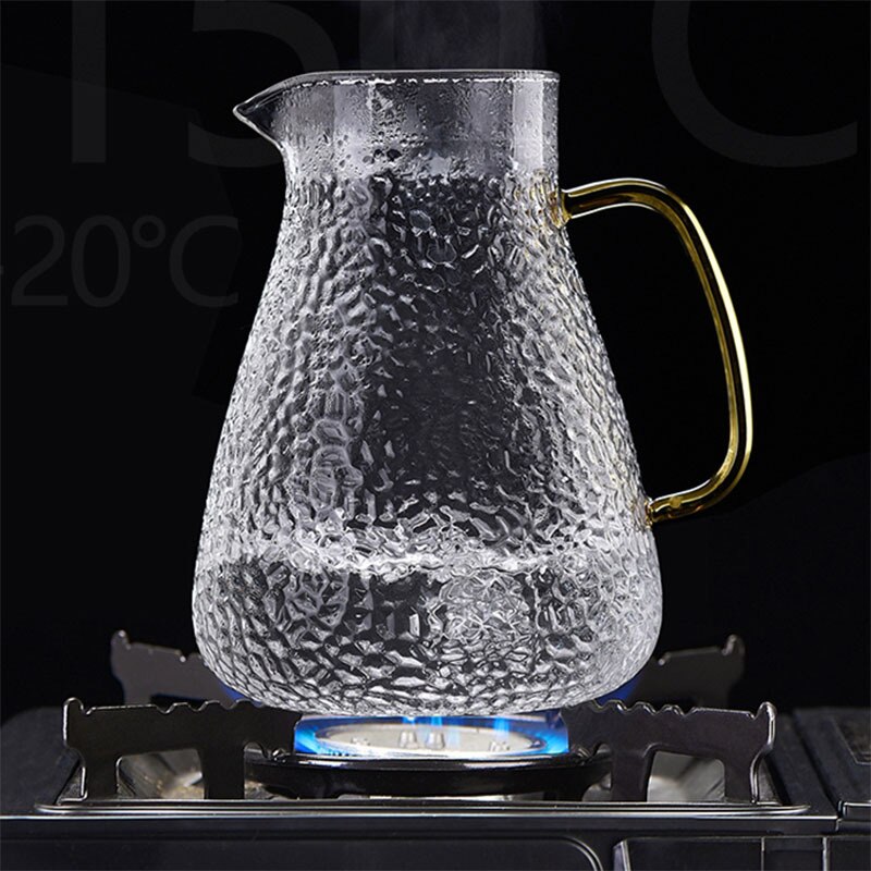Glass Juice Cup Hammer Cold Water Jug High-Tempera... – Grandado