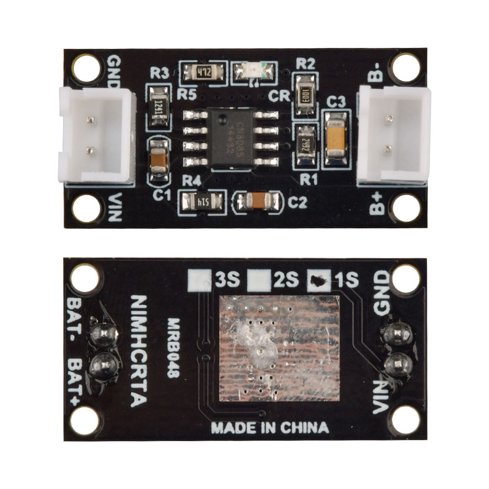 Chargeur dédié de batterie NiMH 1A 1.2V 2.4V 3.6V, 1.5V 3V 4.5V CC/CV, carte de Module de charge: Marron