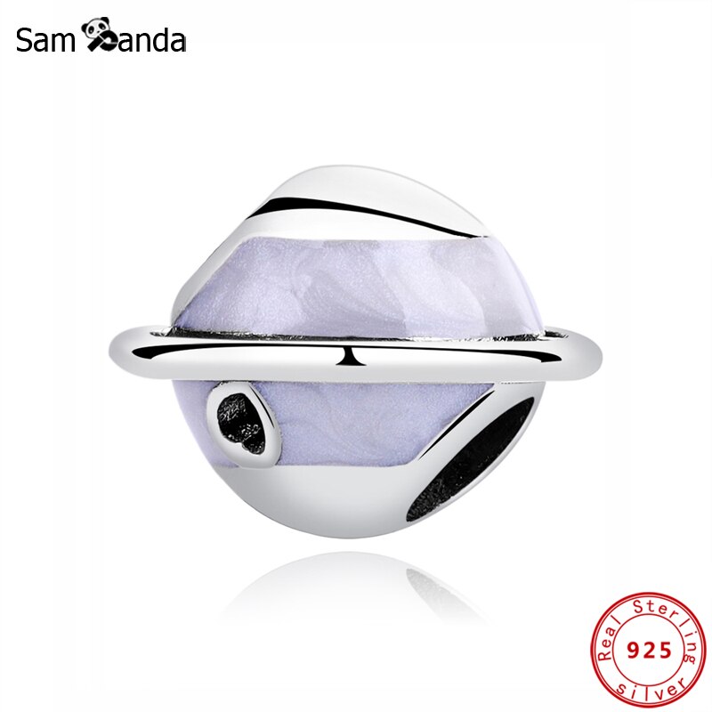 Originele 100% 925 Sterling Zilver Charm Bead Planeet Van Liefde Charms Christmas Fit Armbanden Diy Vrouwen Sieraden