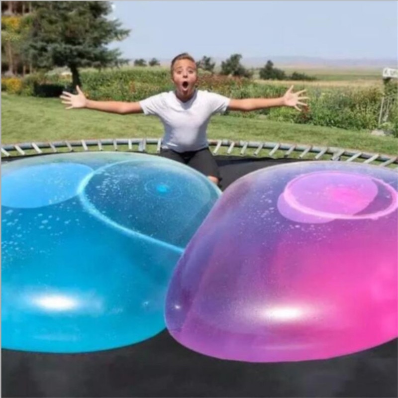 Auf Lager Durable Blase Ball Aufblasbare Spaß Ball Erstaunliche Reißfeste Super Wubble Blase Ball Aufblasbare Outdoor Bälle