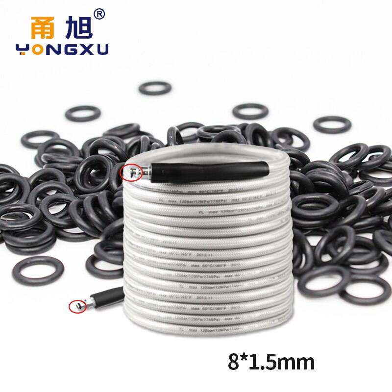 Car Washing Machine high pressure extension cord joint NBR O-ring sealing fittings water pipe interface rubber O ring gasket