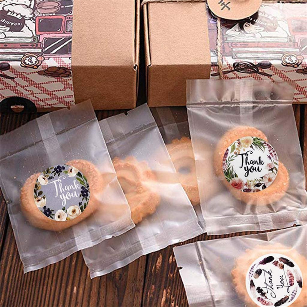 Pegatinas de agradecimiento para joyería, etiquetas autoadhesivas para envolturas de de boda, bolsa de embalaje para pequeñas empresas, , 25mm, 500 piezas