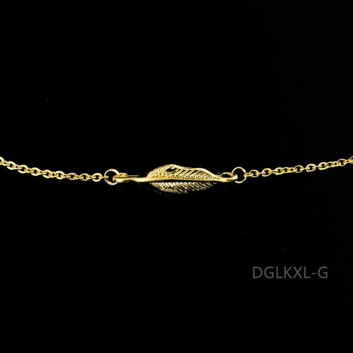 Blätter Armbänder für Frauen Charme frauen Armbinde Engagement Kette DGLKXL