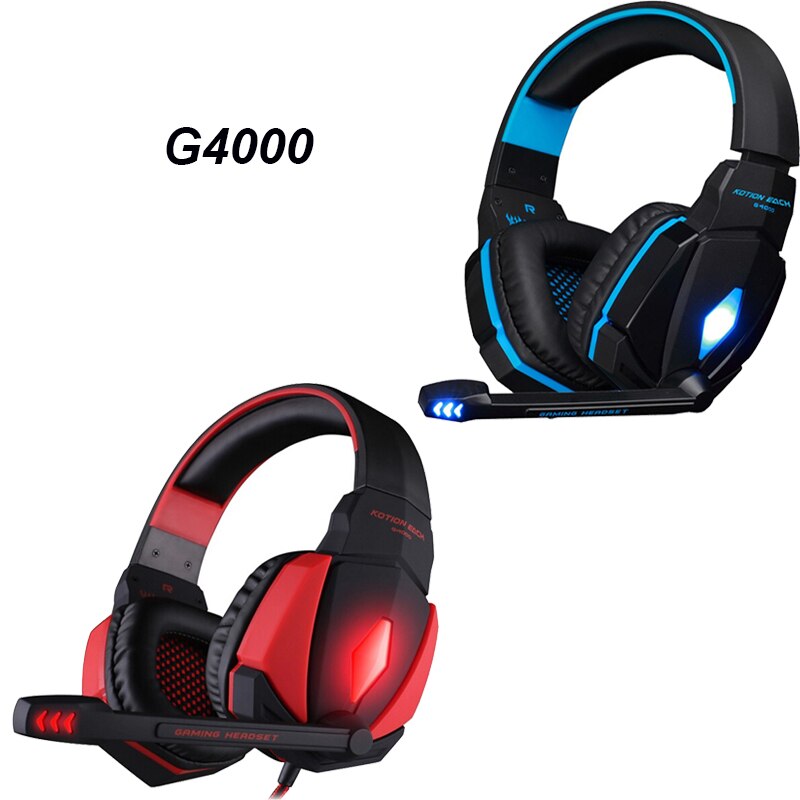 Kotion Elke G2000 G4000 Gaming Headsets Game Oortelefoon Headset Stereo Hoofdtelefoon Met Microfoon Voor Pc Gamer Met Doos