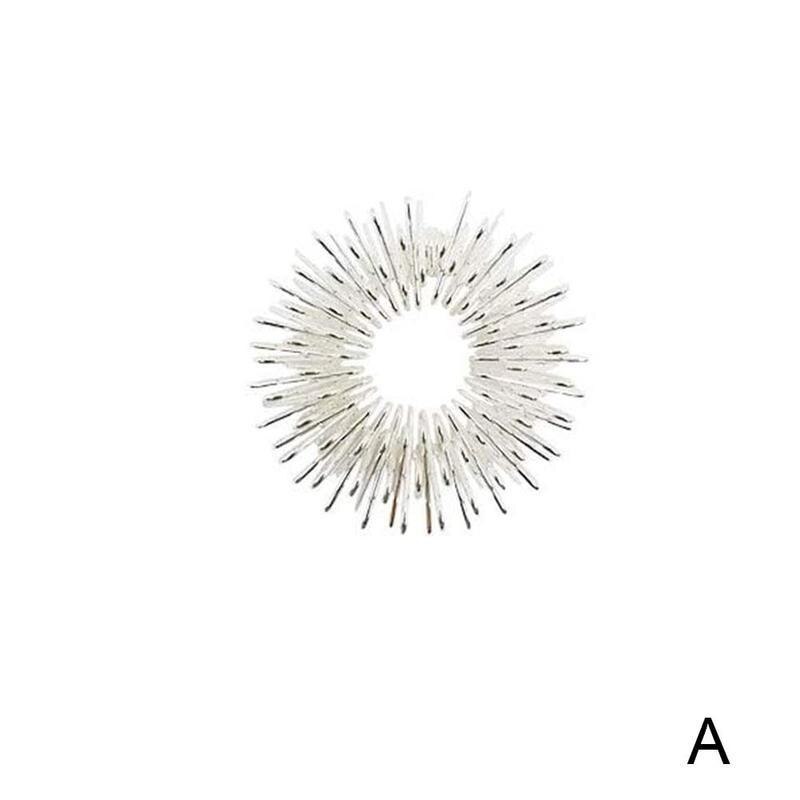 Spiky Sensory Finger Rings Stress Relief Massager Toy Finger Stress Relief Sensory Toys Rings Spiky Anxiety Finger G3B7: A