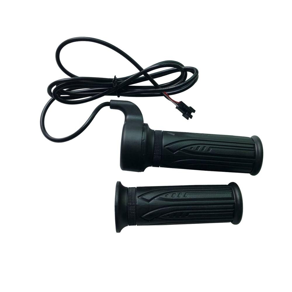 Elektrische fiets Duimgas Halfdraaigashendel met elektrisch slot 36V 48V 60V 72V 130X Ebike-accessoires Waterdichte stekker: Twist Throttle