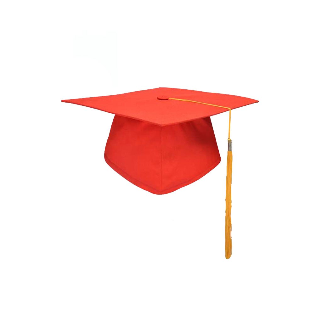 School Afstuderen Partij Kwasten Cap Baret University Bachelors Master Arts Academische Hoed Zwarte Mortel Board: No.5