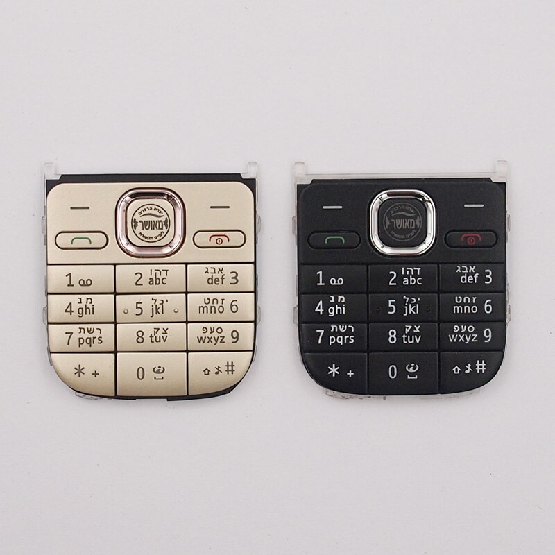 Para Nokia C2-01 Botões do teclado Hebraico