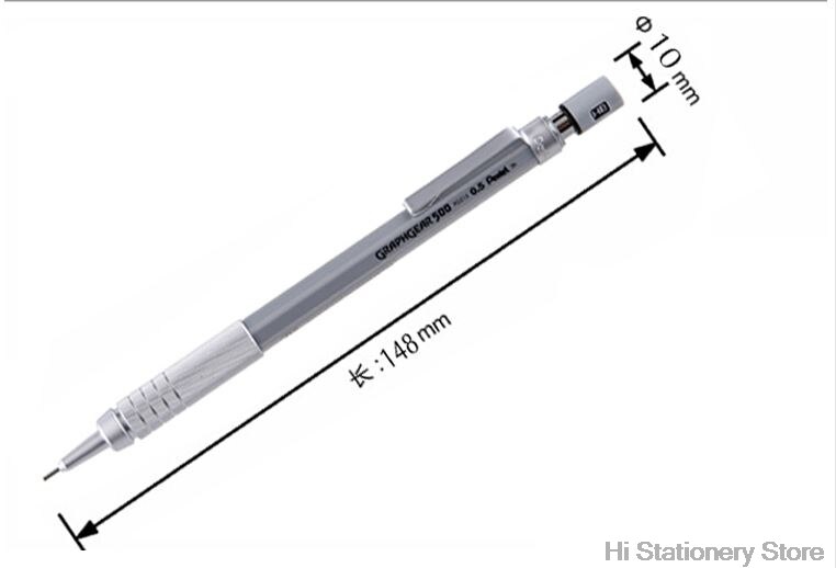 Pentel PG515 PG513 PG517 PG519 Metallic Scrub Drawing Mechanical Pencil 0.3 mm 0.4 mm 0.5 mm 0.7 mm 0.9 mm